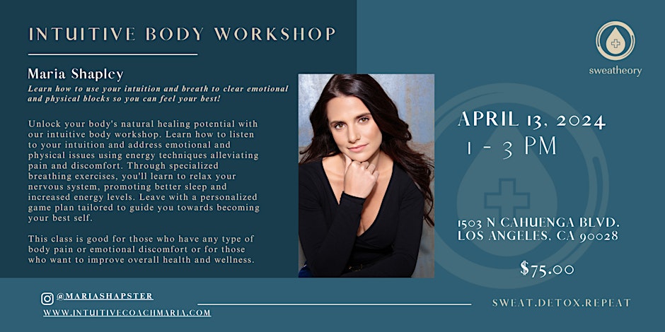 Intuitive Body Workshop with Maria Shapley