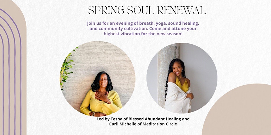 Spring Soul Renewal: breathwork, yoga, and sound bath
