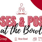 Roses and Poses at the Bowl Open Air Yoga Session