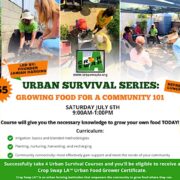 Urban Survival Growing Food For A Community 101