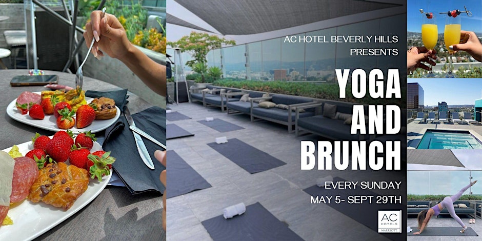 Yoga + Mimosa Brunch on the Rooftop