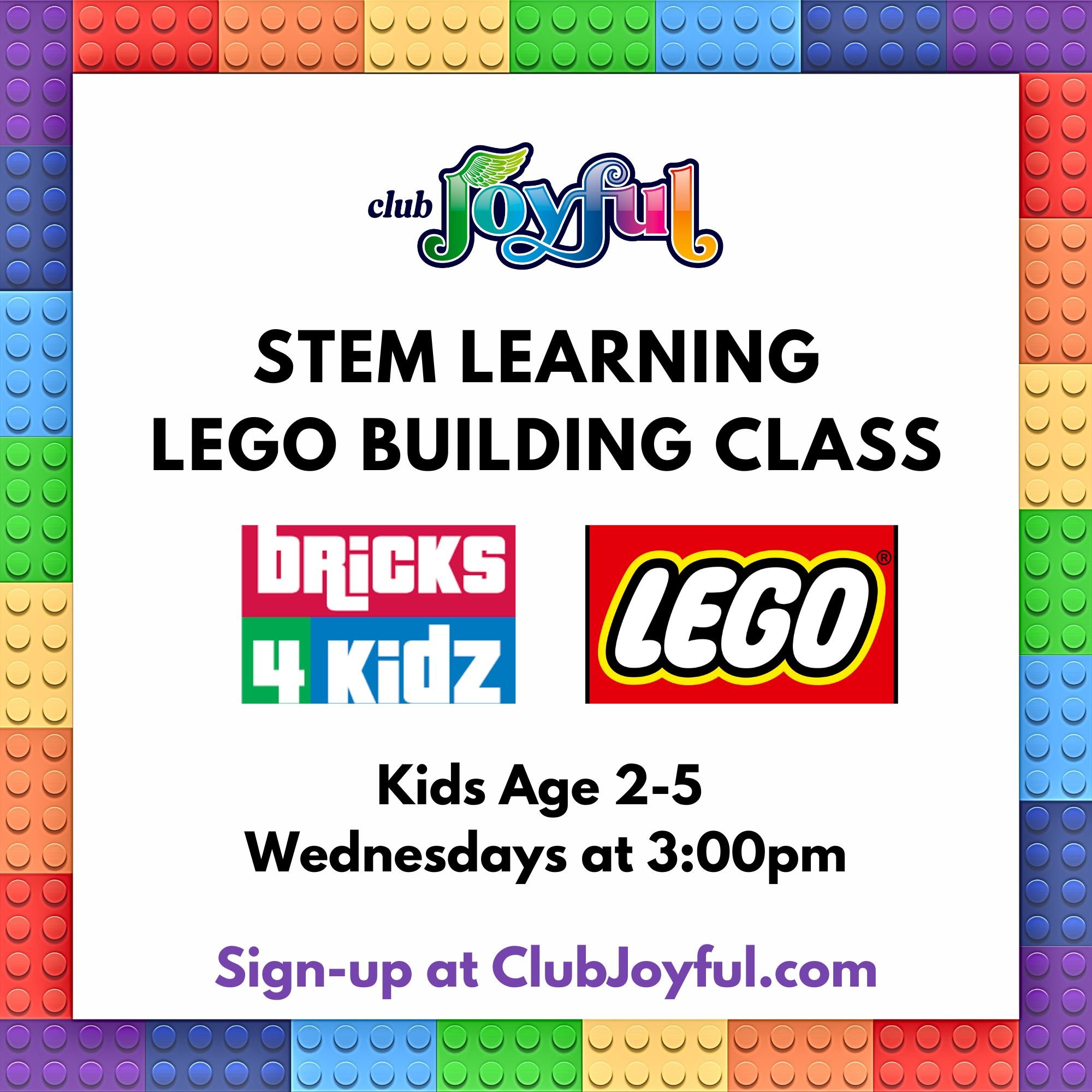 Lego Class - PreK Age Kids