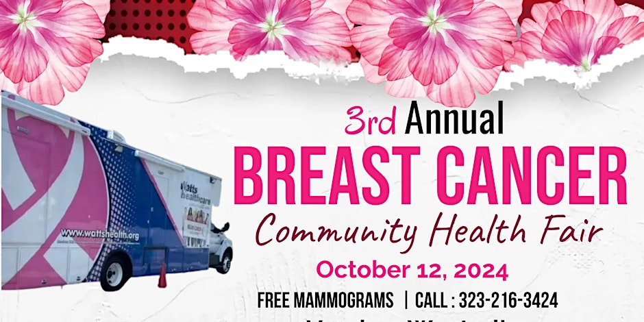 3rd Annual Breast Cancer Community Health Fair