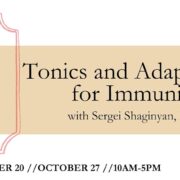 Adaptogens, Tonics and Immunity