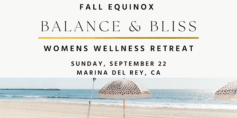 Balance & Bliss: Womens Wellness Beach Day Retreat