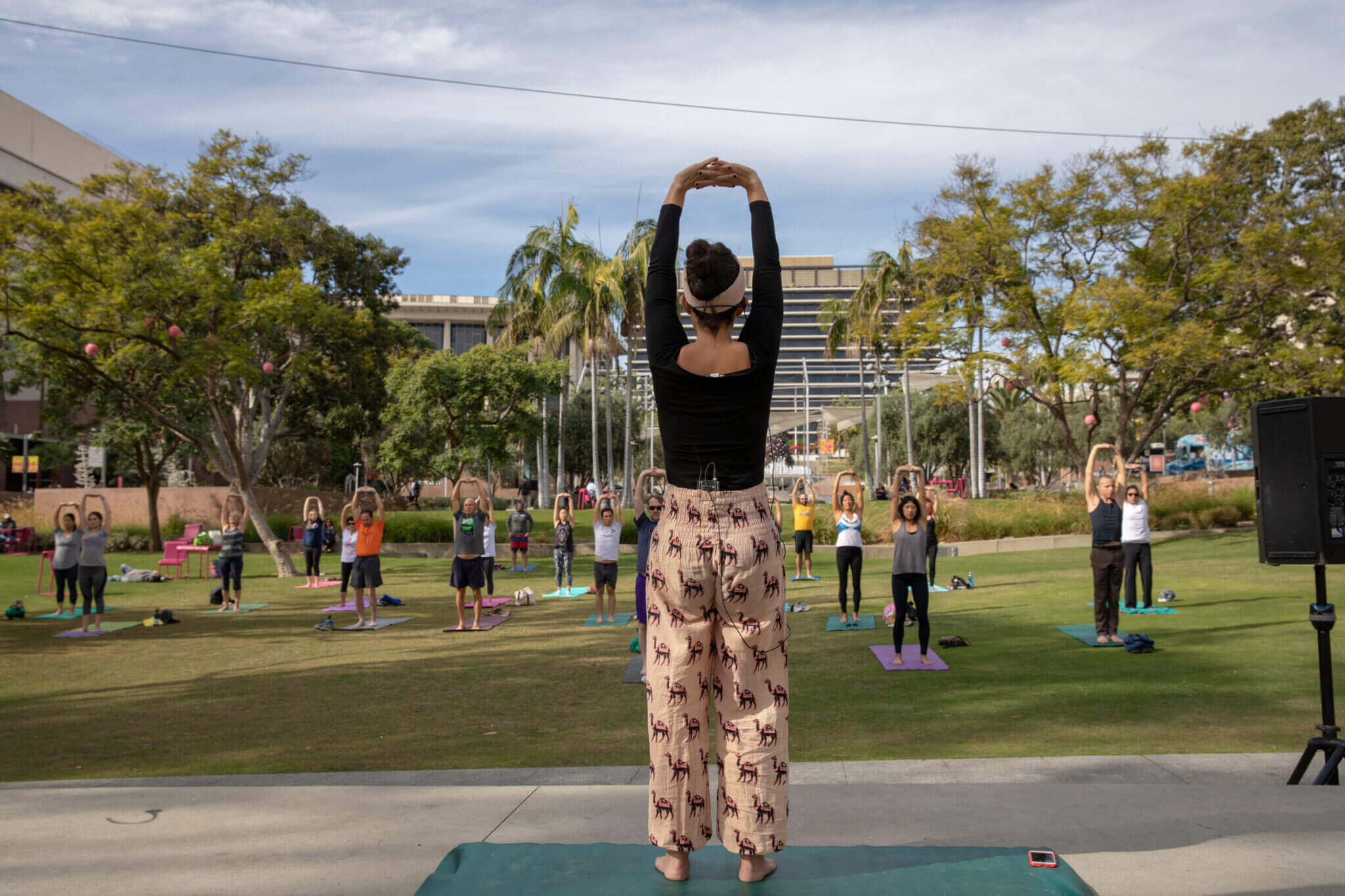 Gloria Molina Grand Park’s Wellness Break