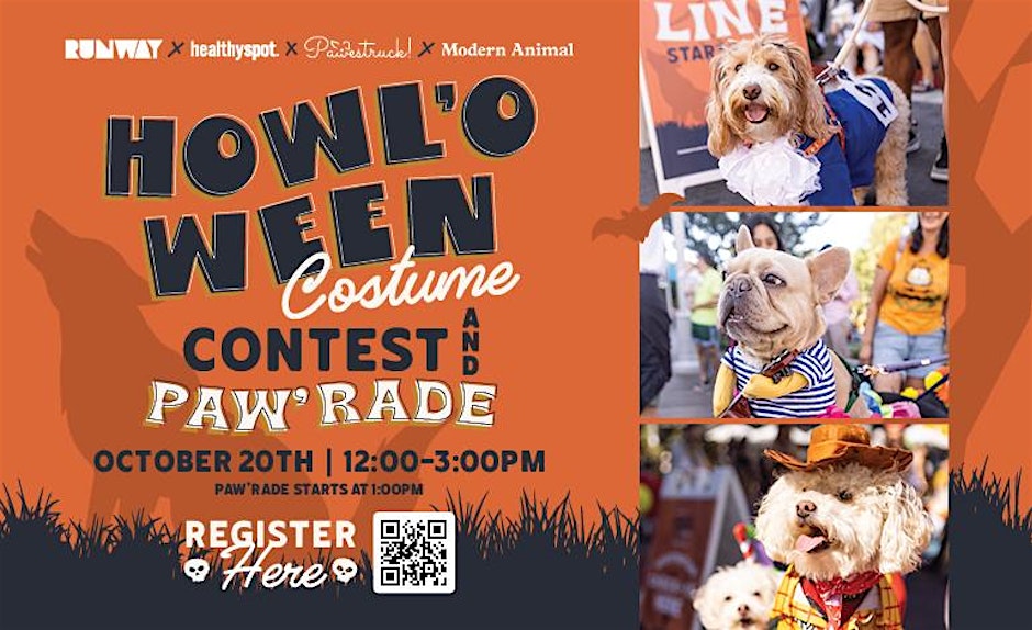 PAWESTRUCK! HOWL-O-WEEN COSTUME CONTEST & PAW'RADE FOR DOGS AT RUNWAY