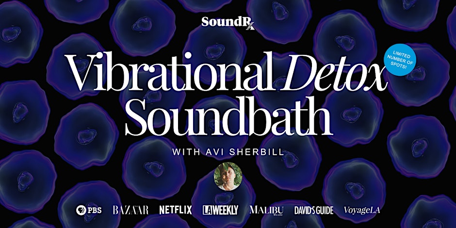 Vibrational Detox Soundbath with Avi Sherbill | IN-PERSON in Venice, CA