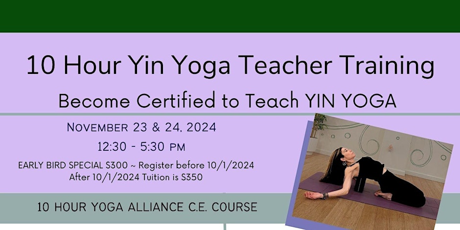 Yin Yoga Teacher Training