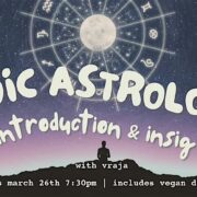 Vedic astrology + Vegan Dinner