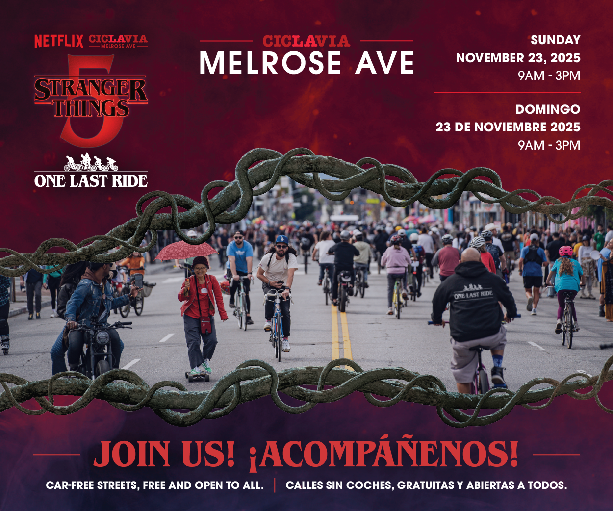 Ciclavia Netflix November 2025